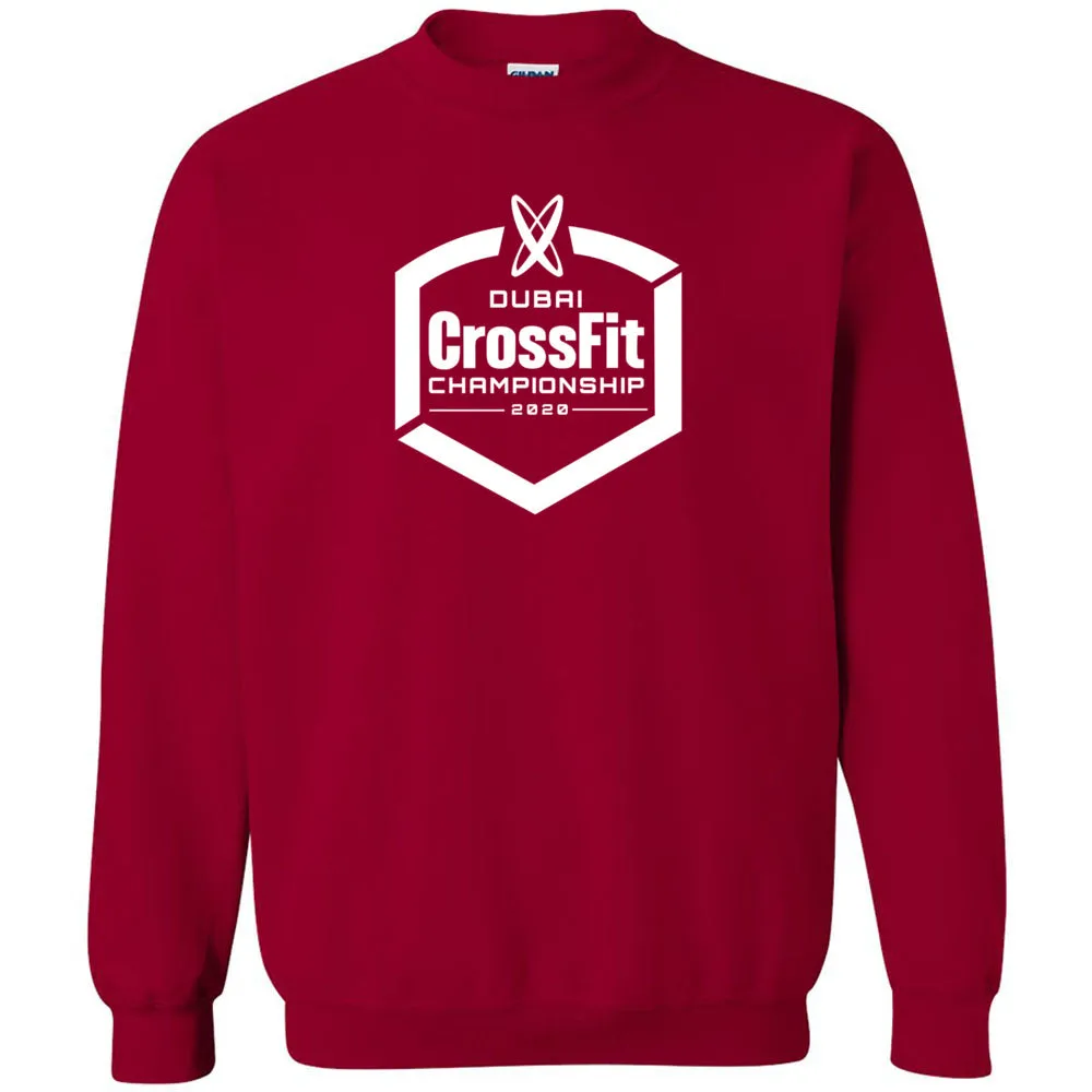 Dubai CrossFit Championship - 100 - White - Crewneck Sweatshirt