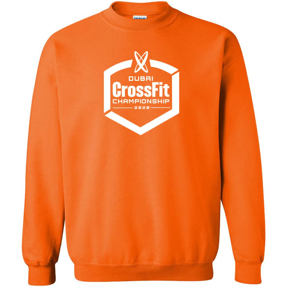 Dubai CrossFit Championship - 100 - White - Crewneck Sweatshirt