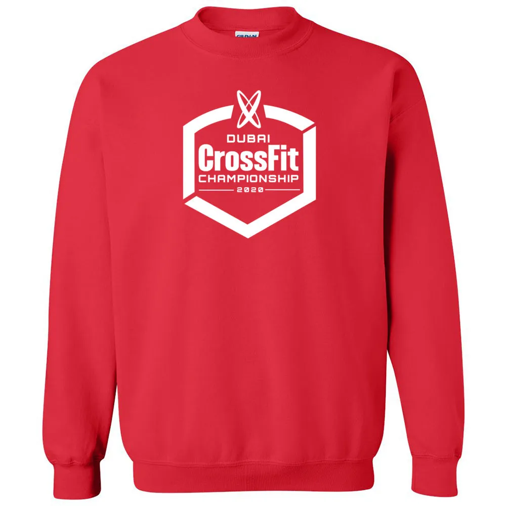Dubai CrossFit Championship - 100 - White - Crewneck Sweatshirt