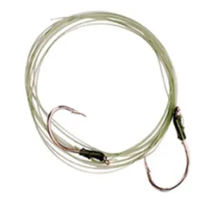 Eagle Claw Lazer Sharp Salmon Mooching Slip Rig - Nickel - 3/0  4/0 - 30 Lb Test