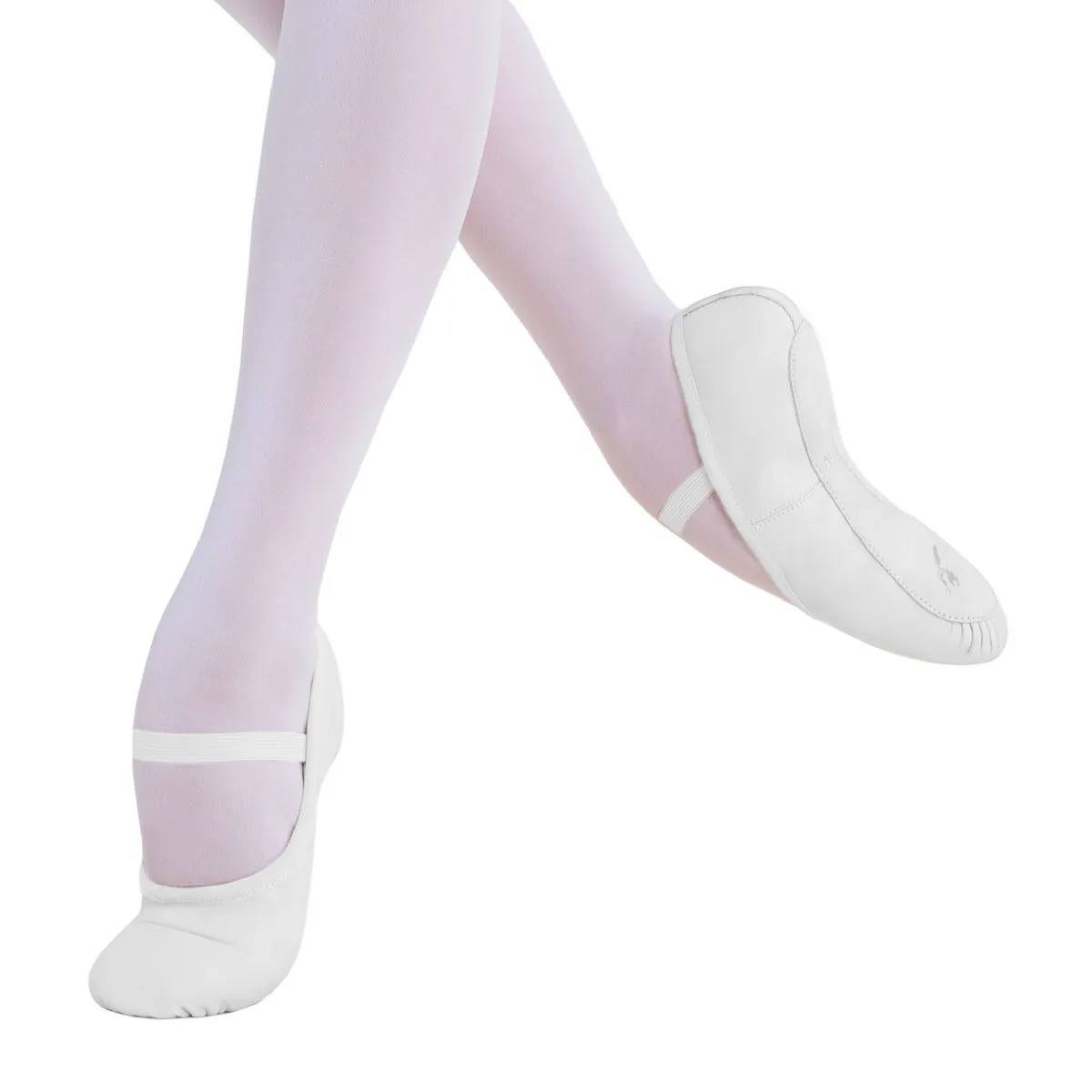 Energetiks - Ballet Shoe - Full Sole (White) (Adult)