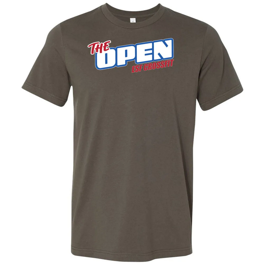 ESF CrossFit - 100 - The Open - Men's T-Shirt