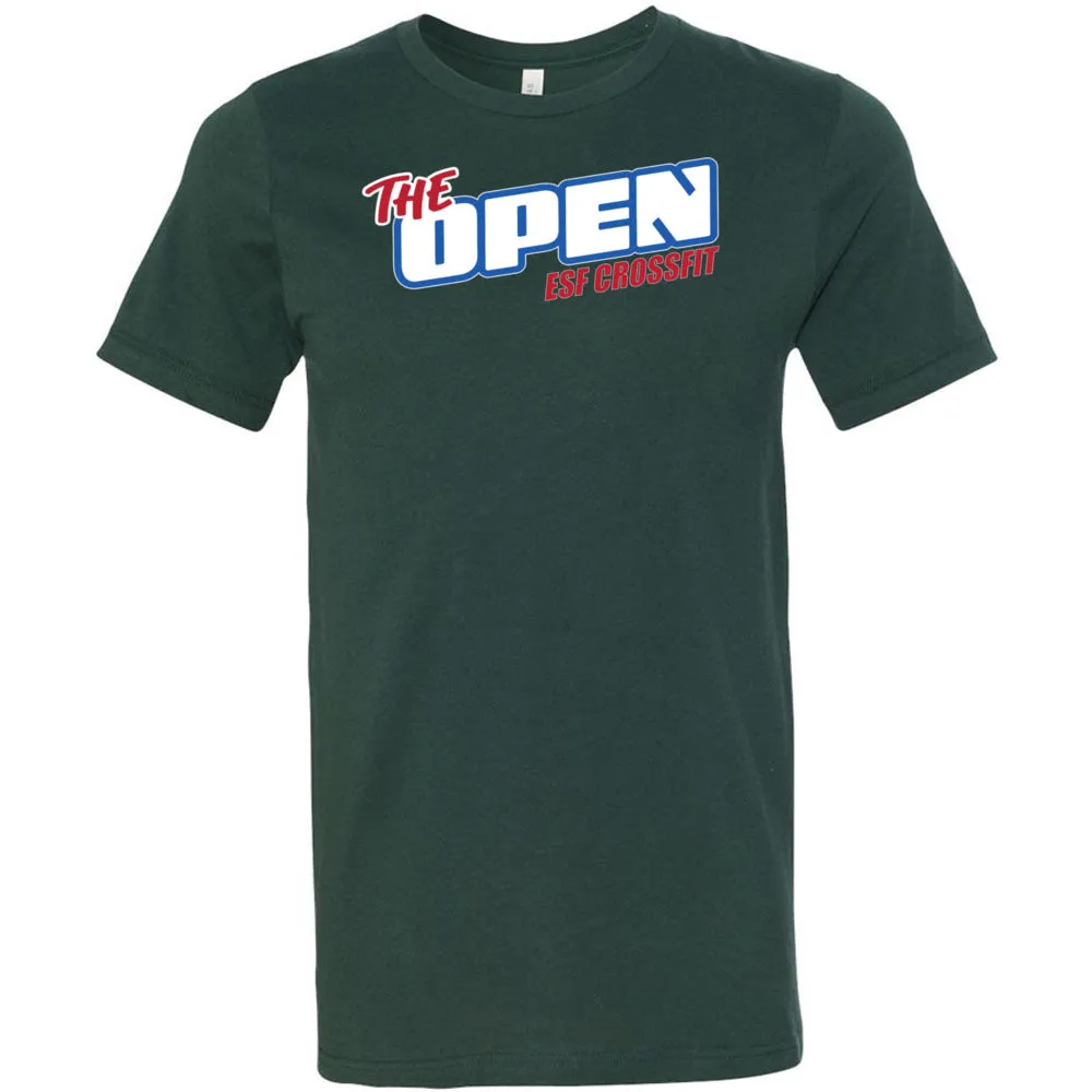 ESF CrossFit - 100 - The Open - Men's T-Shirt