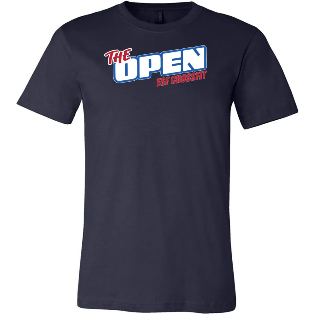 ESF CrossFit - 100 - The Open - Men's T-Shirt