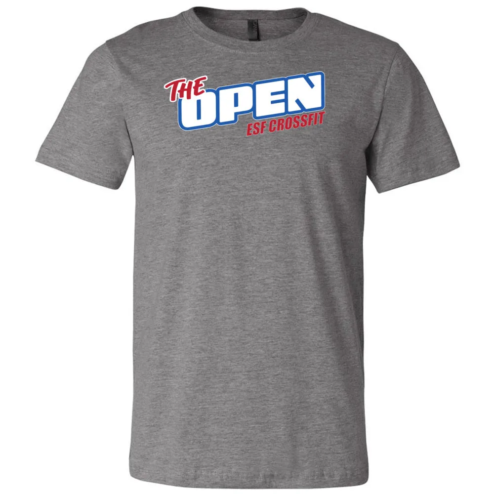 ESF CrossFit - 100 - The Open - Men's T-Shirt