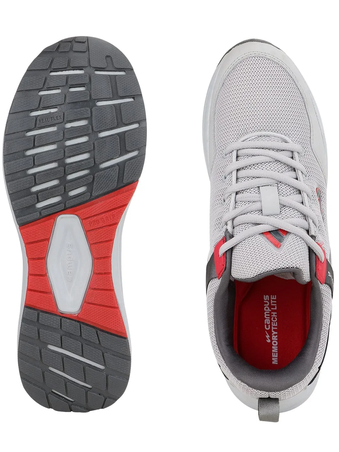 EUROPA Grey Men's Running Shoes