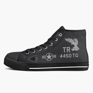 F-117 "Nighthawk" High Top Canvas Shoes