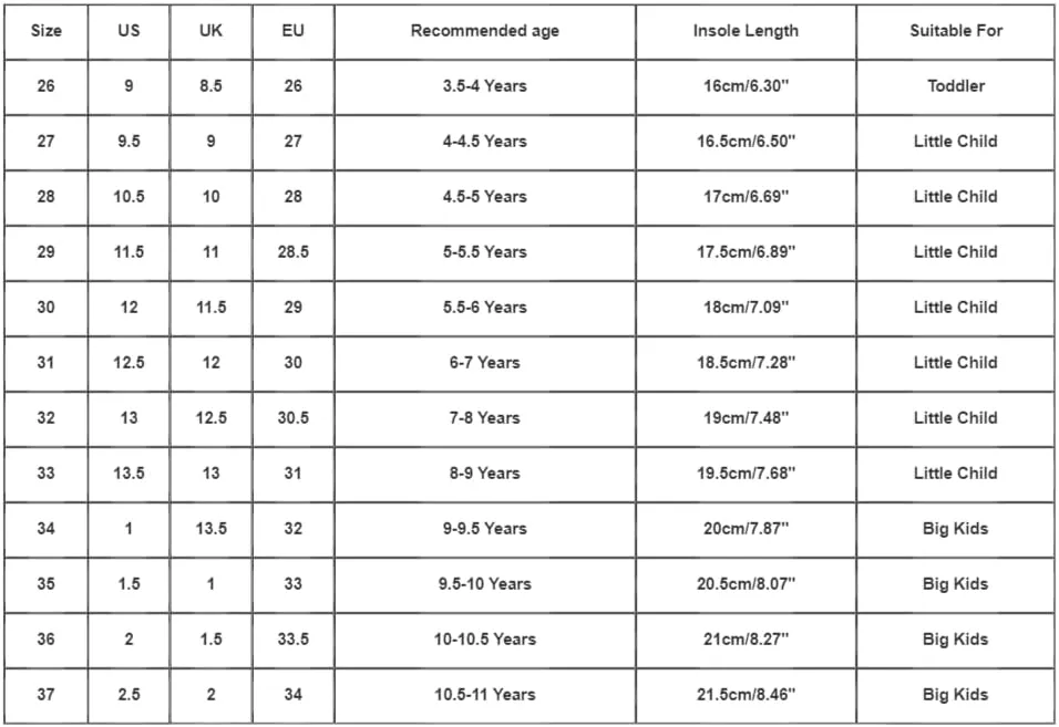 Fashion All Seasons Children Sports Shoes Girls Boys Flat Sole Thick Sole Non Slip Comfortable Kids Shoes Big Girls