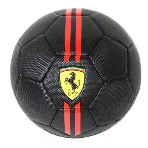 Ferrari Soccer Ball - Size 5 (Black/Red)