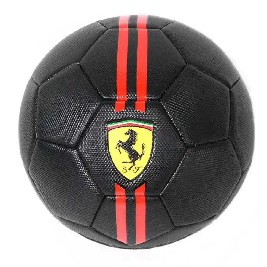 Ferrari Soccer Ball - Size 5 (Black/Red)