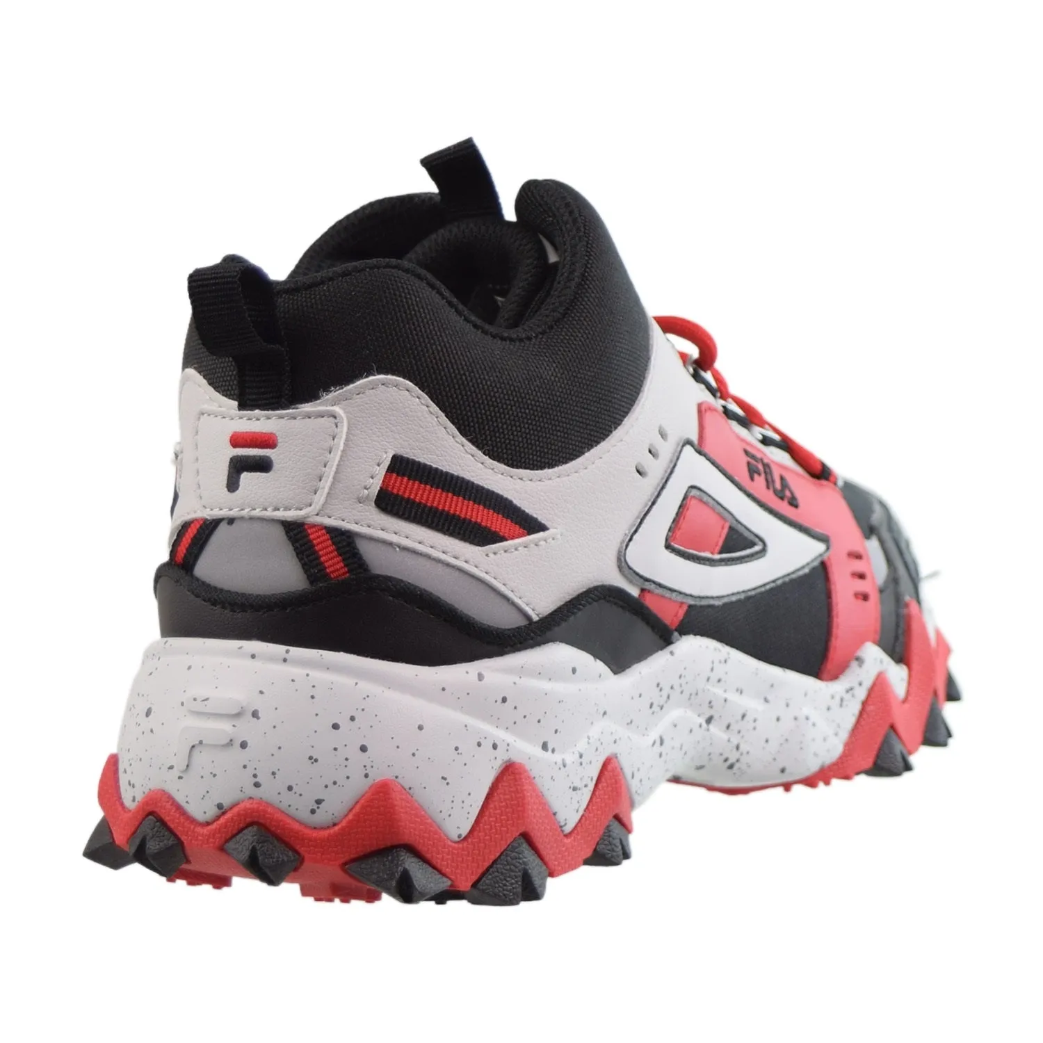 Fila Oakmont TR Mid Men's Shoes Black-Glacier Gray-Fila Red