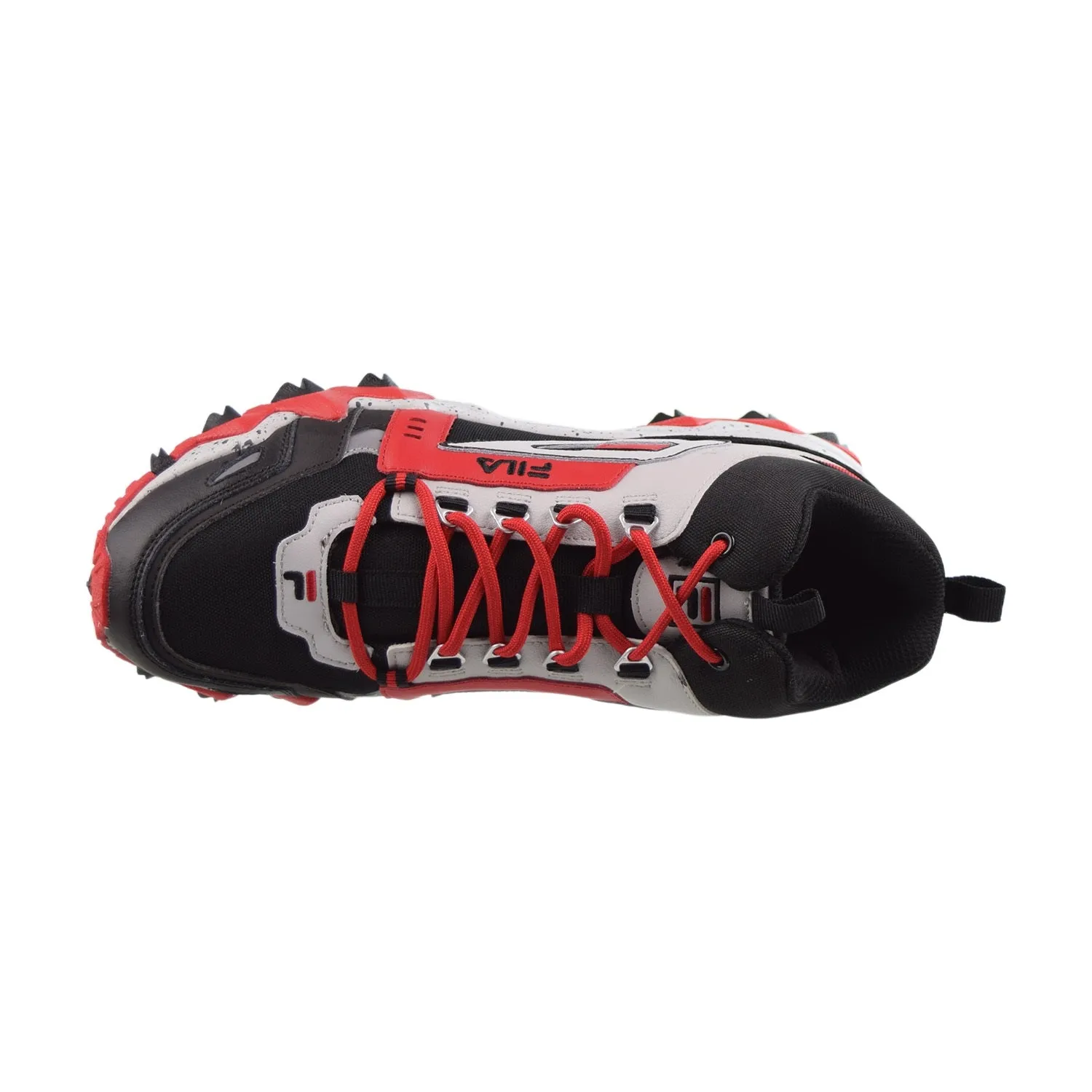 Fila Oakmont TR Mid Men's Shoes Black-Glacier Gray-Fila Red