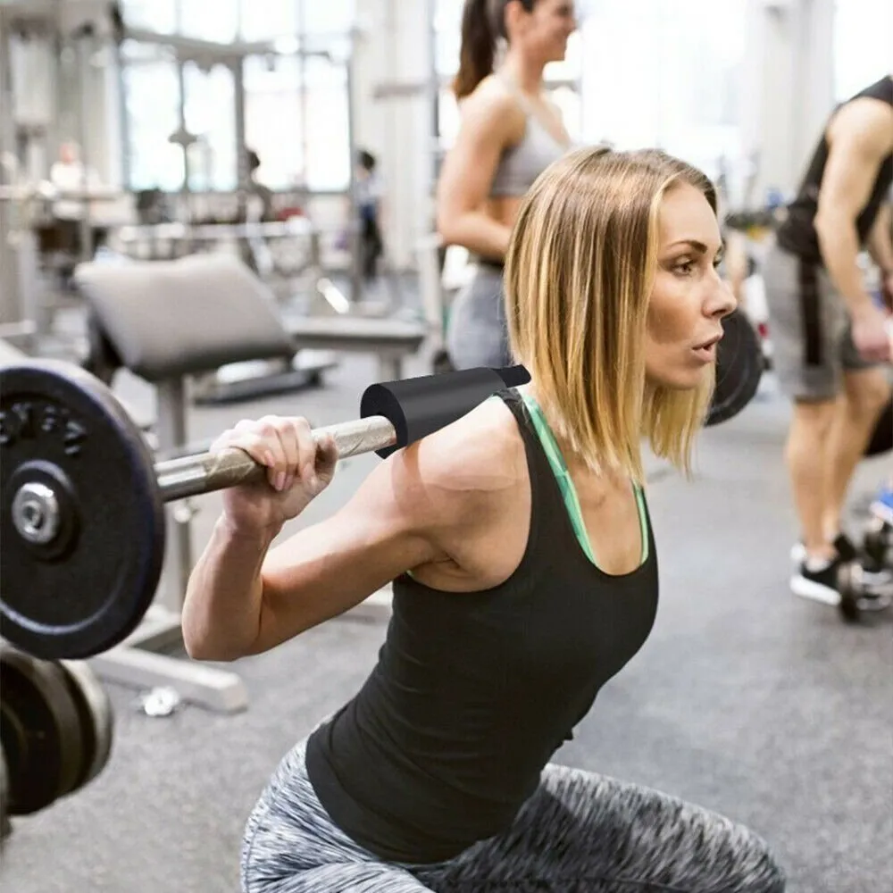Fitness Weightlifting Barbell Pad - Neck & Shoulder Protective Pad - Great for Squats, Lunges, Hip Thrusts, Weight Lifting & More