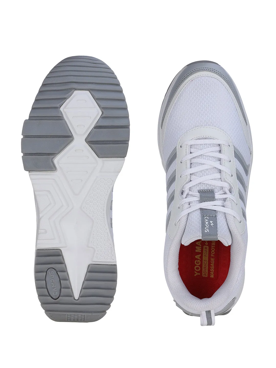 FLEX White Men's Sports Shoes