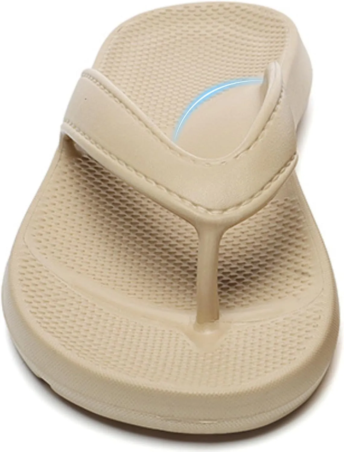 Flip Flops for Women Men with Arch Support Unisex Lightweight Sandals with Cushioned Shock-Absorbing Sole Comfort Orthotic Sandals for Walking&Beach