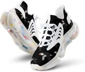 Flying Puffins Men's Running Shoes Lightweight Walking Shoe Breathable Sneaker