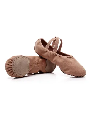 Full Elastic Cloth Dance Shoes Soft Sole Exercise Ballet Shoes