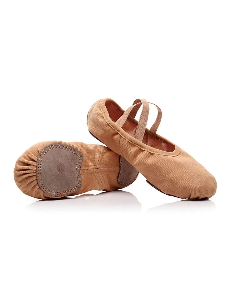 Full Elastic Cloth Dance Shoes Soft Sole Exercise Ballet Shoes