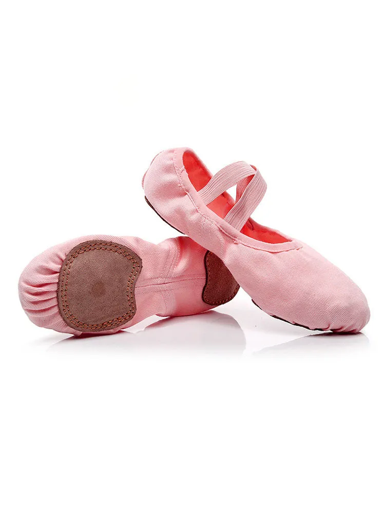 Full Elastic Cloth Dance Shoes Soft Sole Exercise Ballet Shoes