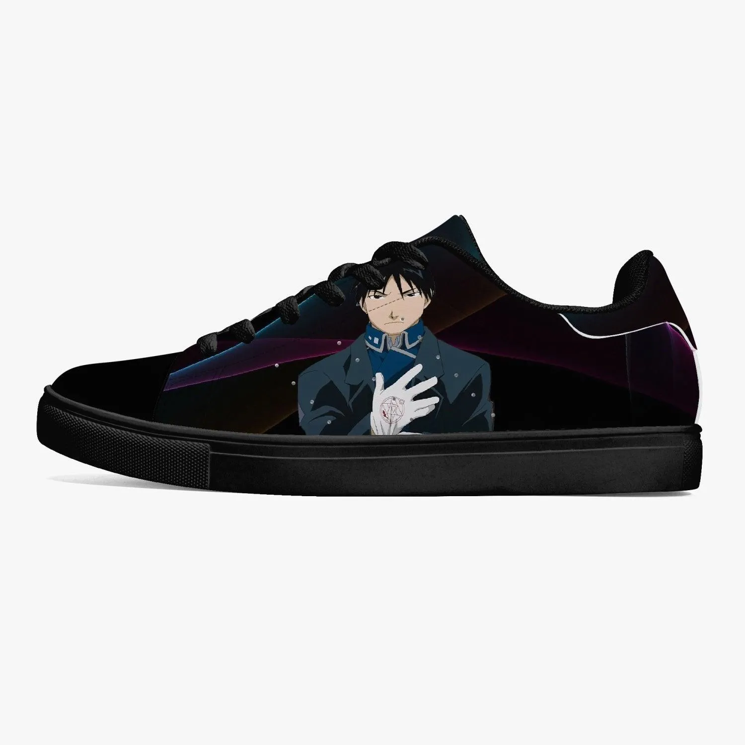 Fullmetal Alchemist Roy Mustang Skate Anime Shoes