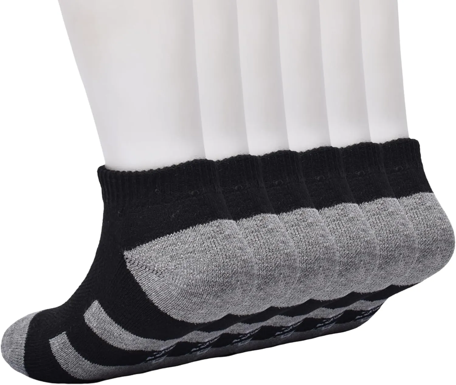GAP Boys' Core Low Cut, 6-Pack Kids Socks, Soft & Stretchy, Comfortable