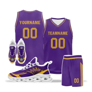 Gift Ideas,Custom Basketball Jersey and MaxSoul Shoes Combo Offer Personalized ZH-D0200105-14