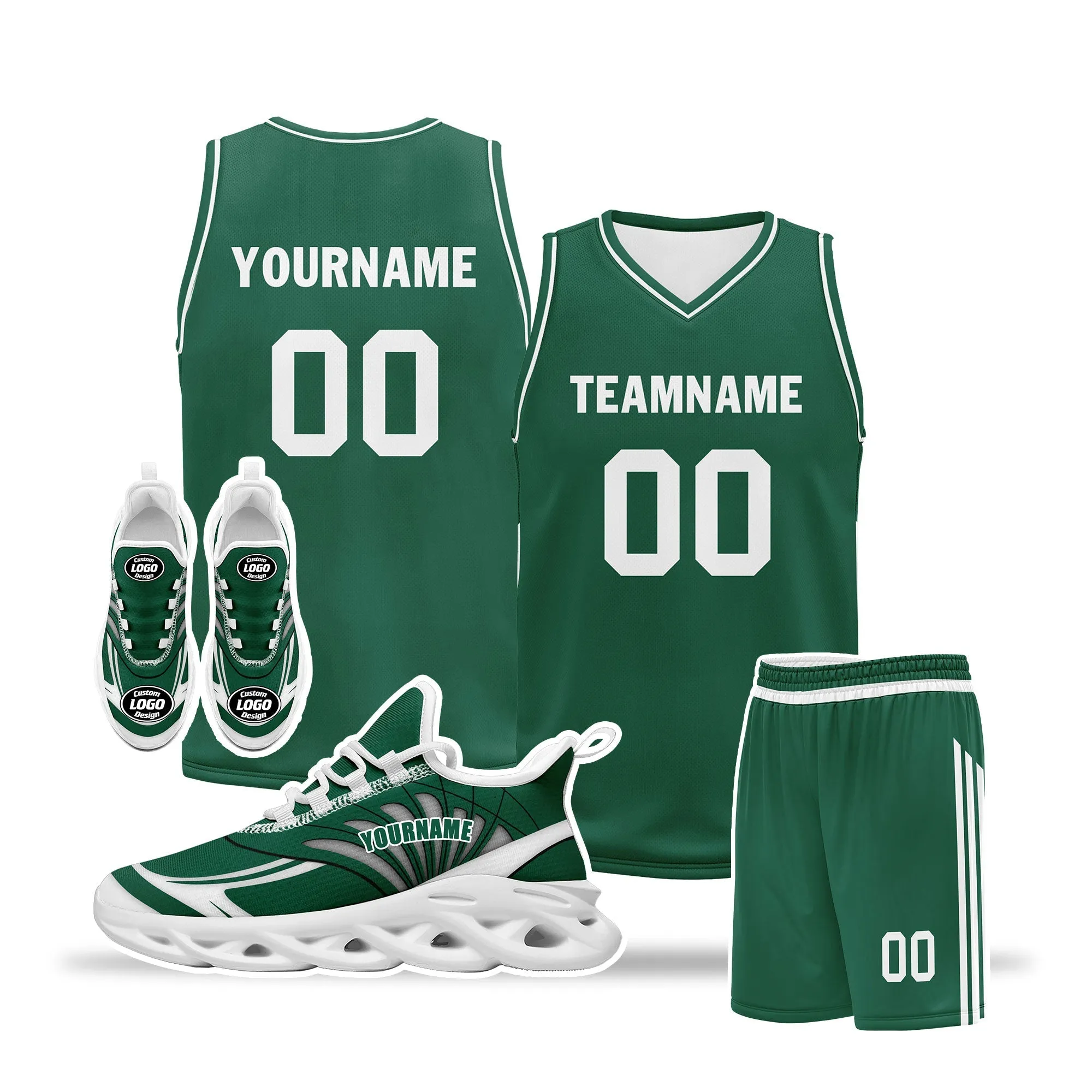 Gift Ideas,Custom Basketball Jersey and MaxSoul Shoes Combo Offer Personalized ZH-D0200105-22
