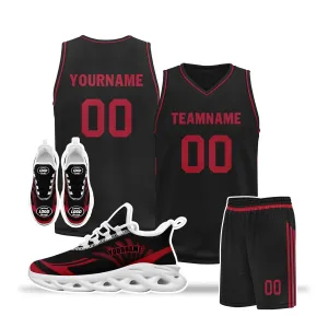 Gift Ideas,Custom Basketball Jersey and MaxSoul Shoes Combo Offer Personalized ZH-D0200105-4