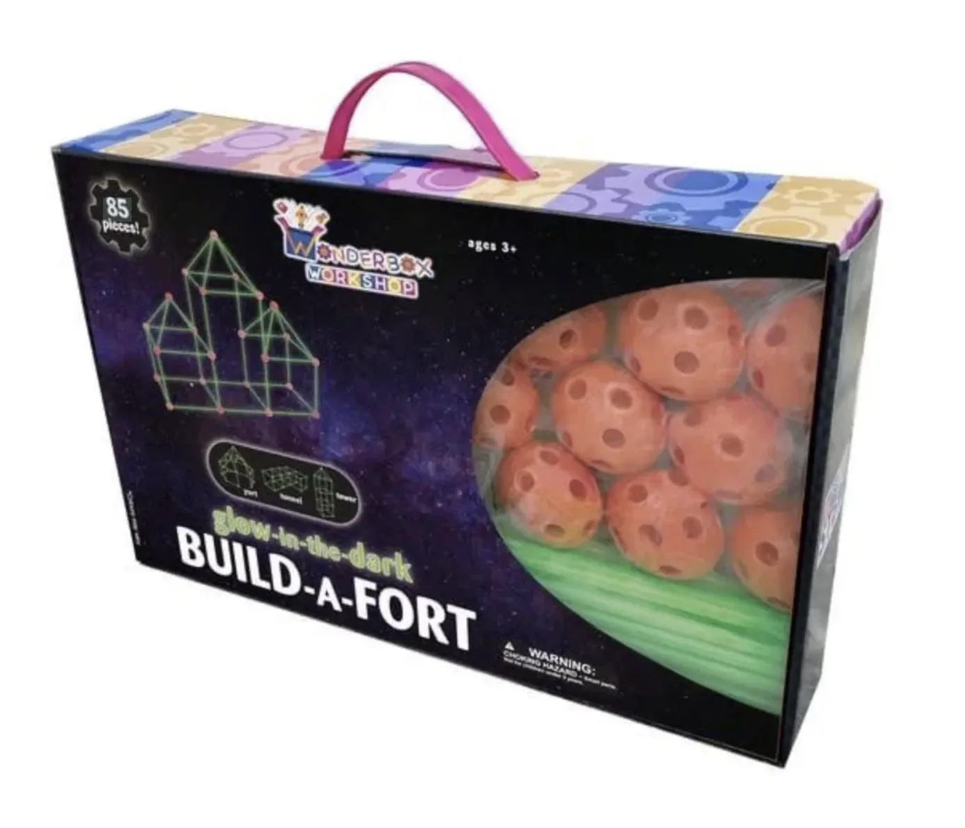 Glow in the Dark Build A Fort