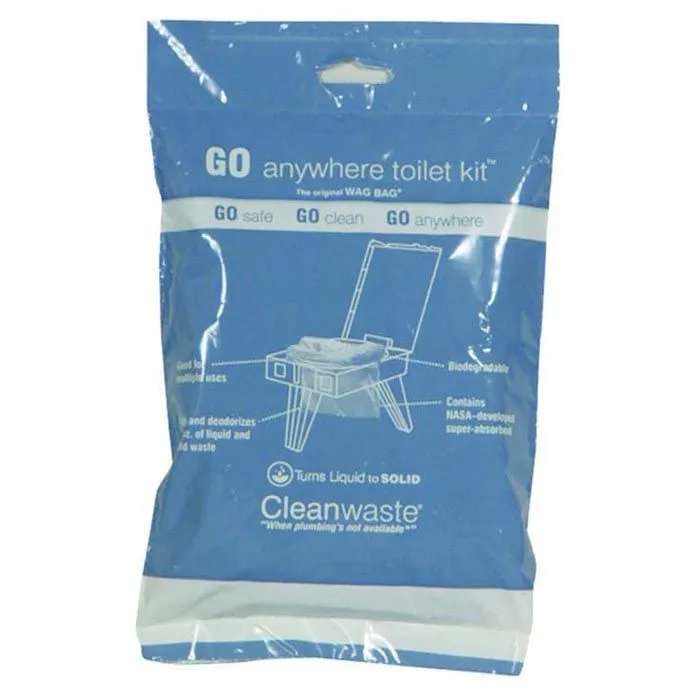 Go Anywhere Waste Kit - Single