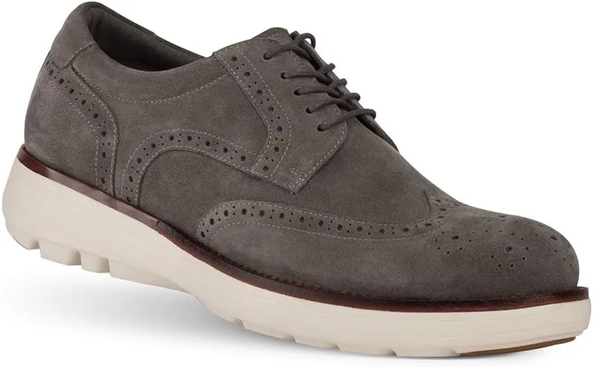 Gravity Defyer Men's G-Defy Espionage Dress Shoes - VersoCloud Shock Absorbing Performance Suede Oxford Casual Formal Shoes