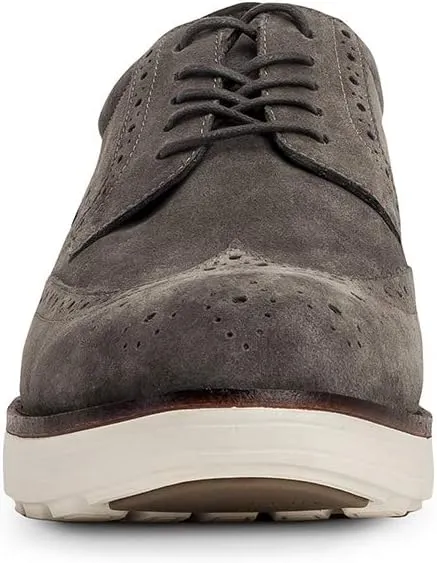 Gravity Defyer Men's G-Defy Espionage Dress Shoes - VersoCloud Shock Absorbing Performance Suede Oxford Casual Formal Shoes