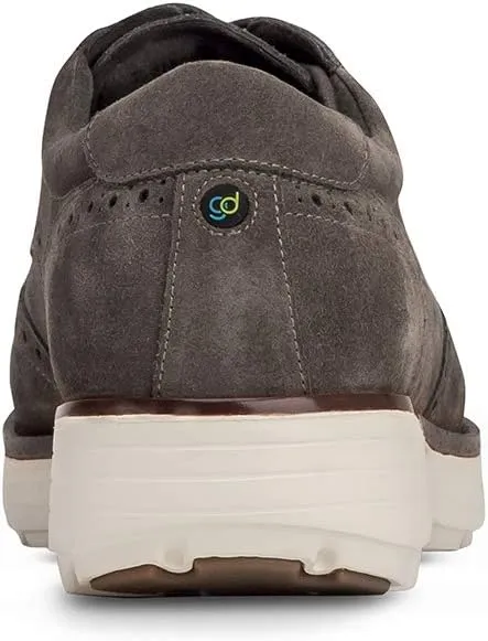 Gravity Defyer Men's G-Defy Espionage Dress Shoes - VersoCloud Shock Absorbing Performance Suede Oxford Casual Formal Shoes