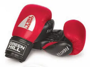 Green Hill Boxing Gloves FIGHTER