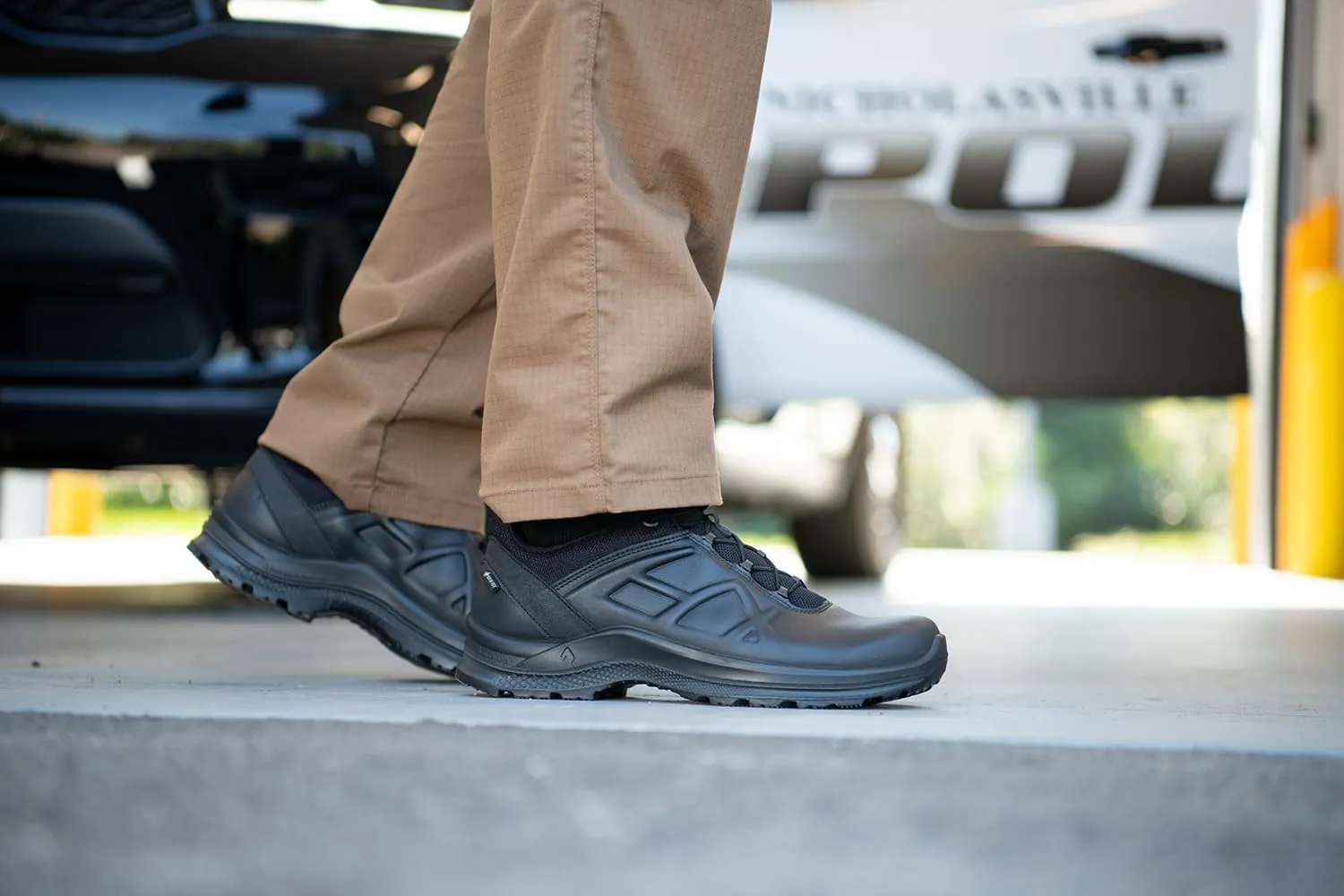 HAIX Black Eagle Tactical 2.1 GTX Low Shoes - Waterproof Tactical Shoes, with Anti-Slip Sole, Shock Absorbing Technology, and Lightweight Design, Great As Police Shoes