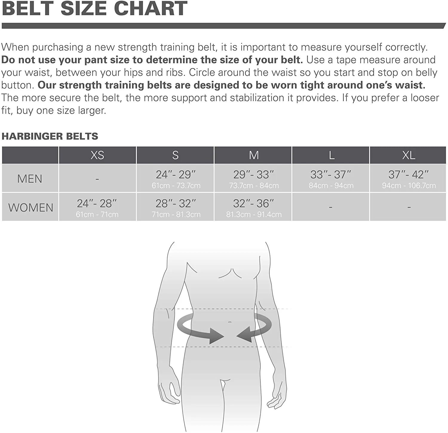Harbinger Women's Nylon Weightlifting Belt with Flexible Ultralight Foam Core