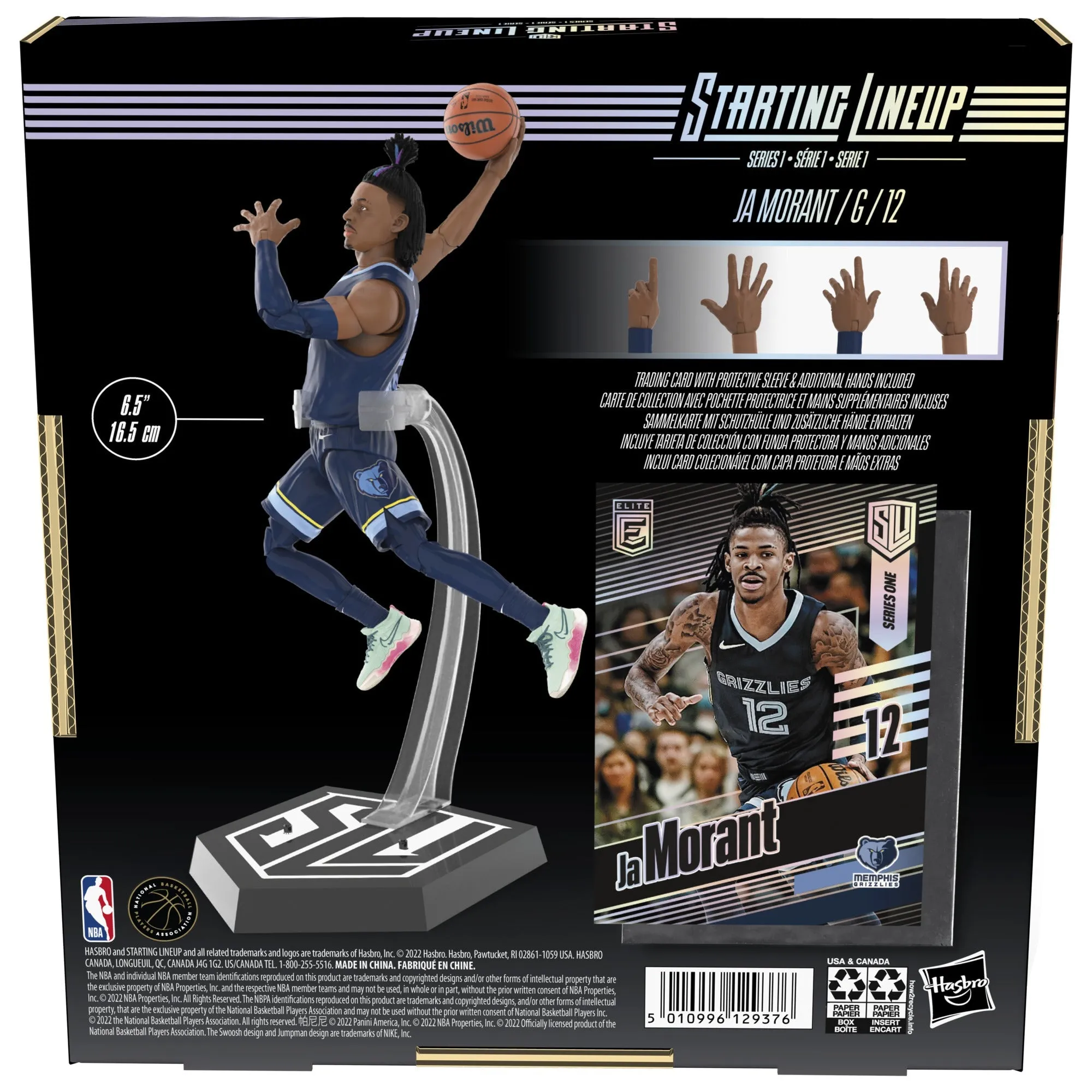 Hasbro Starting Lineup Series 1 Ja Morant