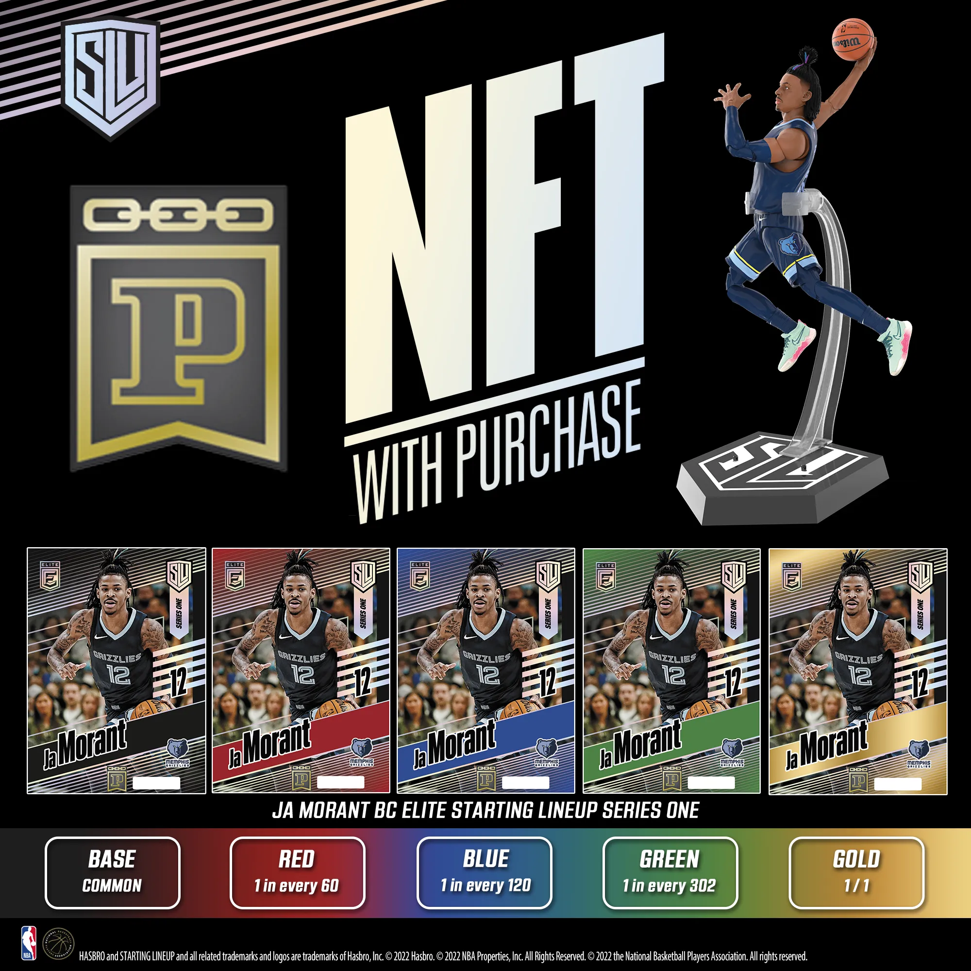 Hasbro Starting Lineup Series 1 Ja Morant