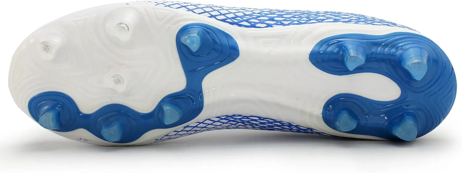 Hawkwell Men's Athletic Soccer Shoes Big Kids Youth Outdoor Training Firm Ground Soccer Cleats