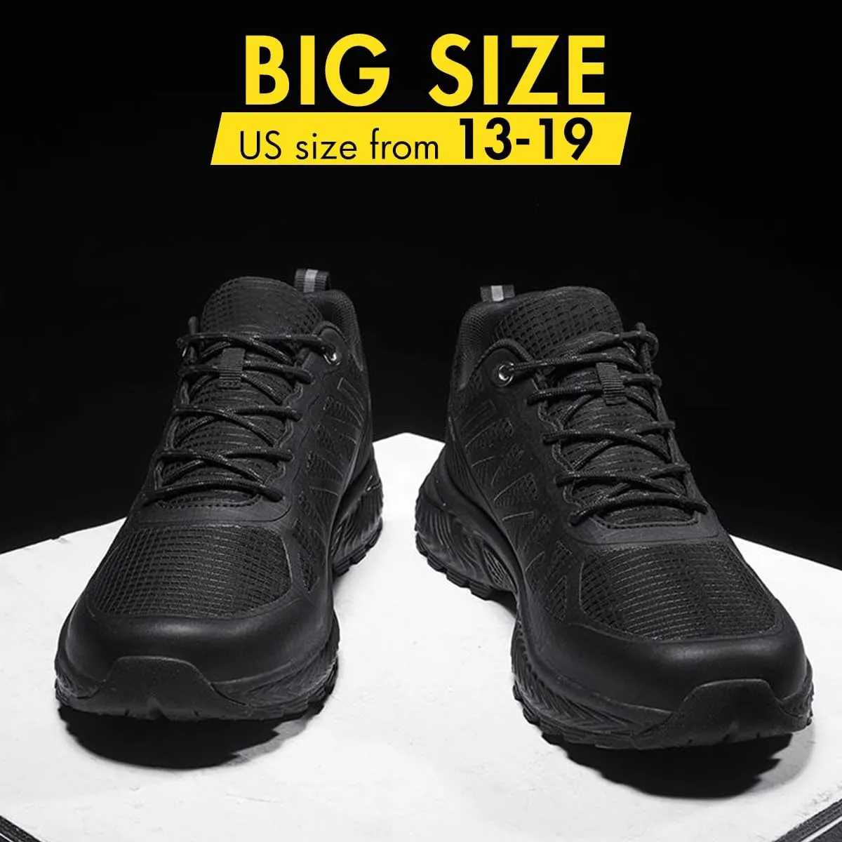 Hawkwell Men's Plus Size Outdoor Trail Running Shoes US Size 13 14 15 16 17 18 19