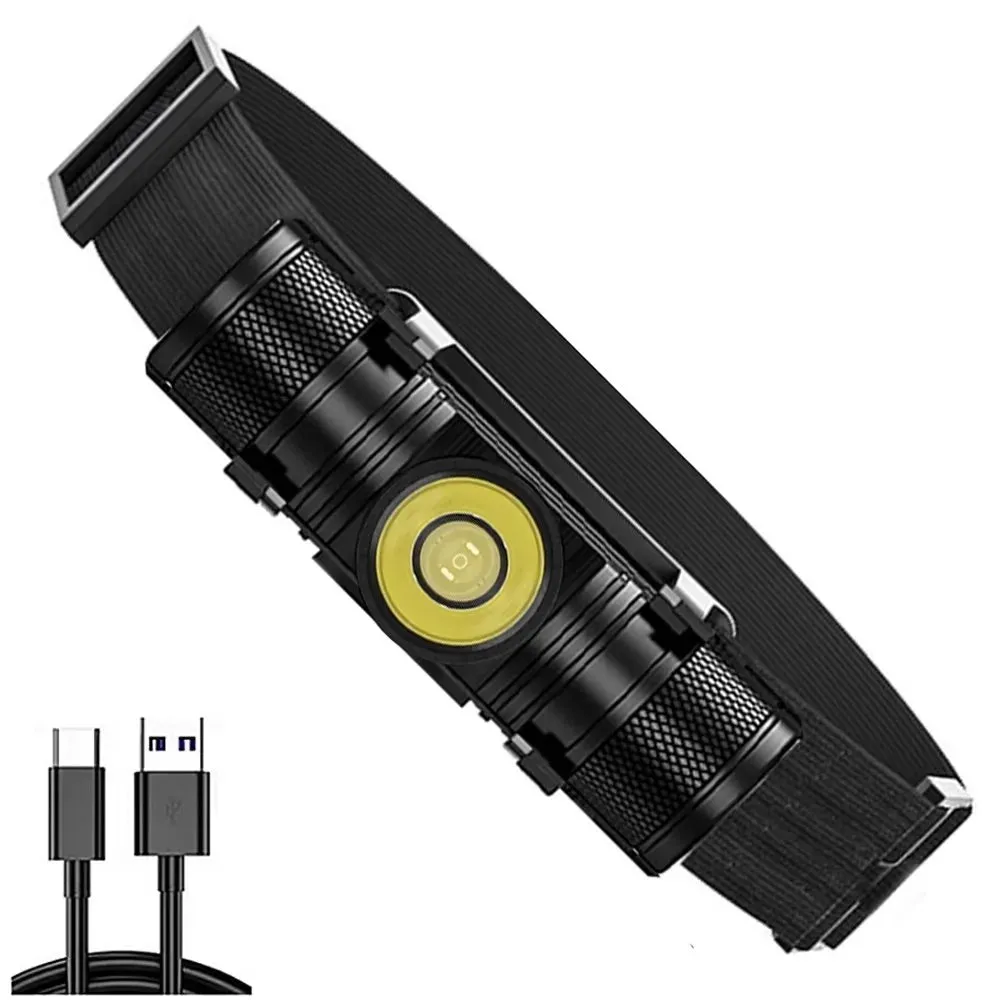 Headlights - Powerful rechargeable, focusing 1000 lumen headlights for ultra-bright lighting for hiking, mountaineering ，camping