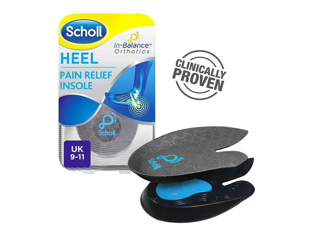 Heel Pain Relief Insoles Large 9-11