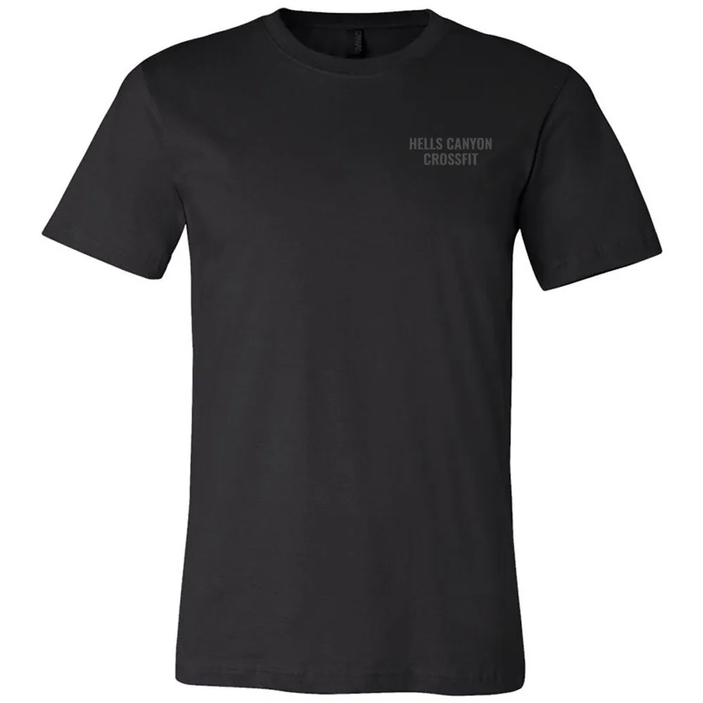 Hells Canyon CrossFit - 200 - Gray - Men's T-Shirt