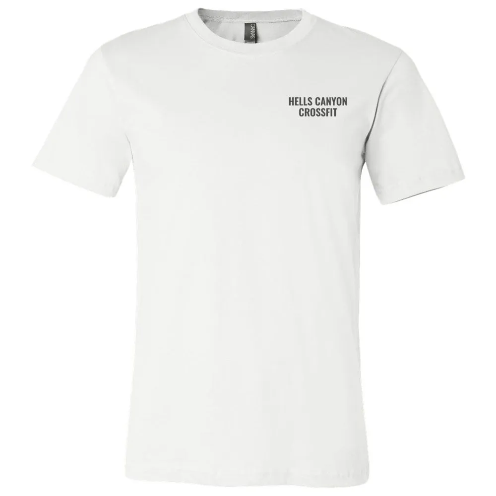 Hells Canyon CrossFit - 200 - Gray - Men's T-Shirt