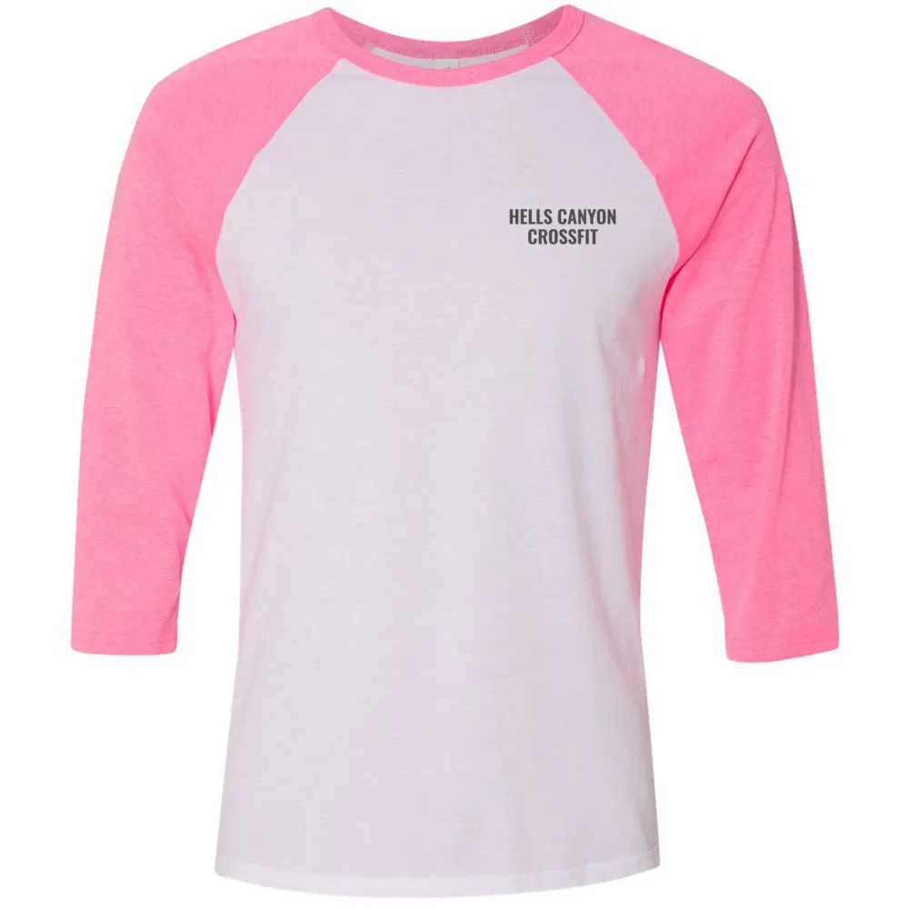 Hells Canyon CrossFit - 202 - Gray - Men's Baseball T-Shirt