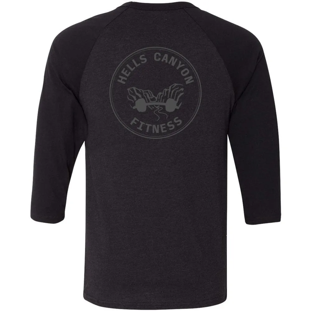 Hells Canyon CrossFit - 202 - Gray - Men's Baseball T-Shirt
