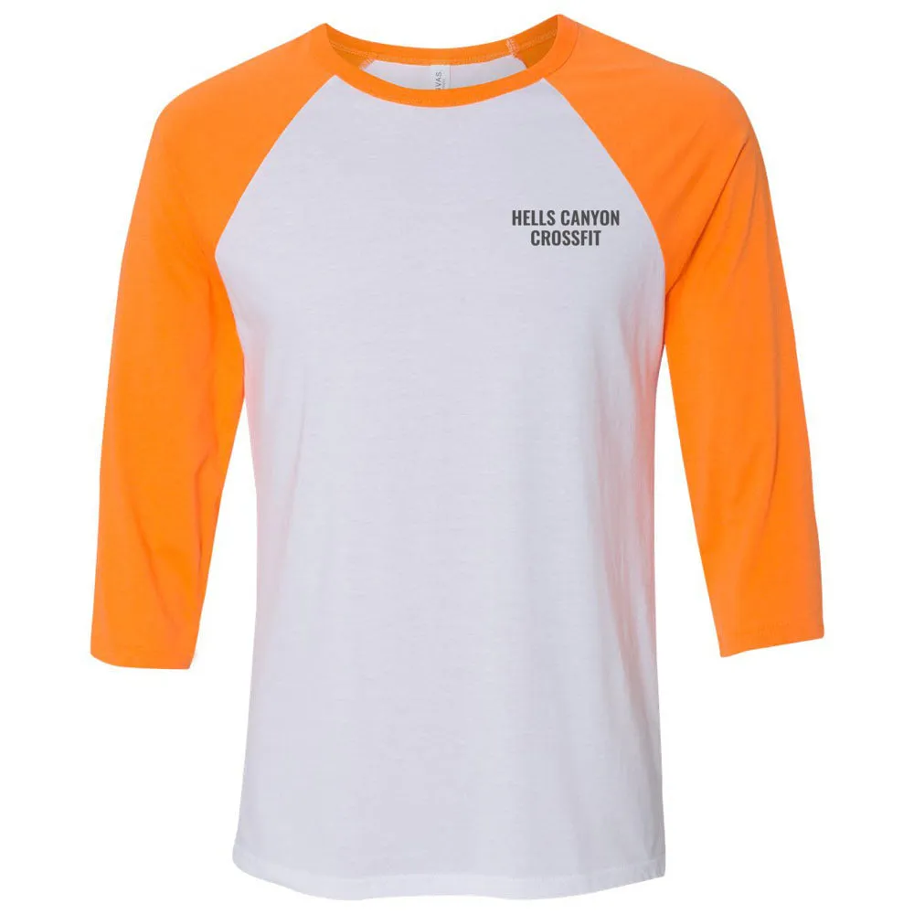 Hells Canyon CrossFit - 202 - Gray - Men's Baseball T-Shirt