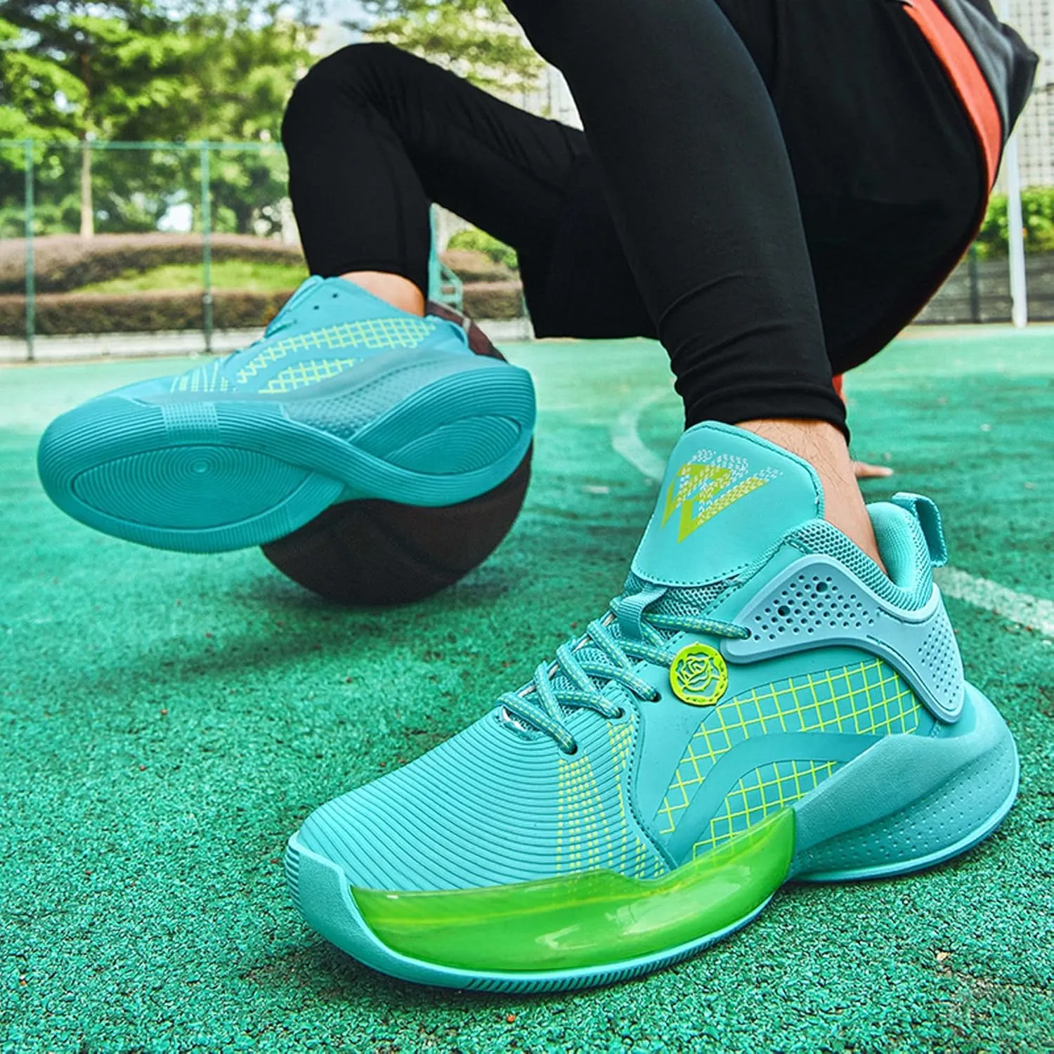 High Top Mens Basketball Shoes Fashion Running Sneakers Non Slip Training Athletic Shoes for Fitness Streetball Boots