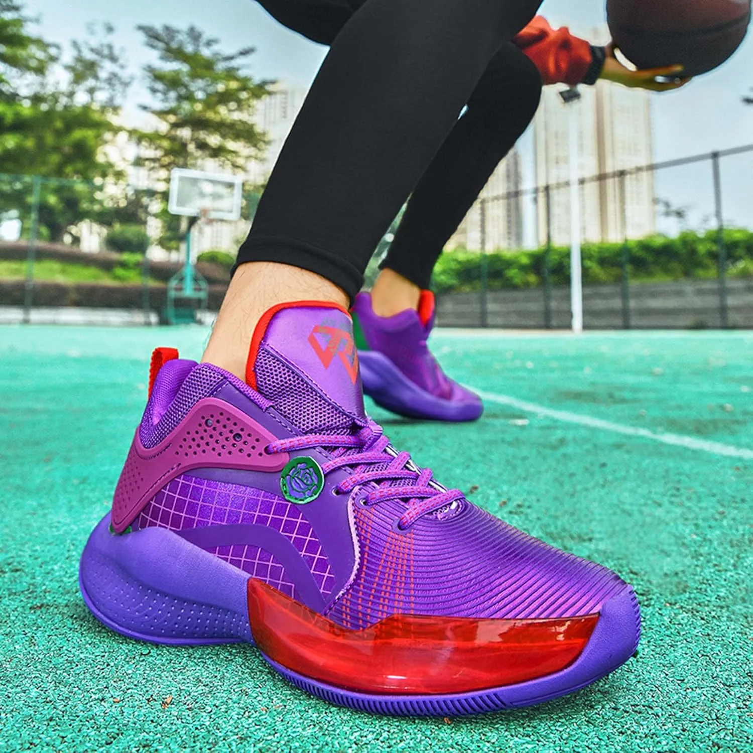 High Top Mens Basketball Shoes Fashion Running Sneakers Non Slip Training Athletic Shoes for Fitness Streetball Boots