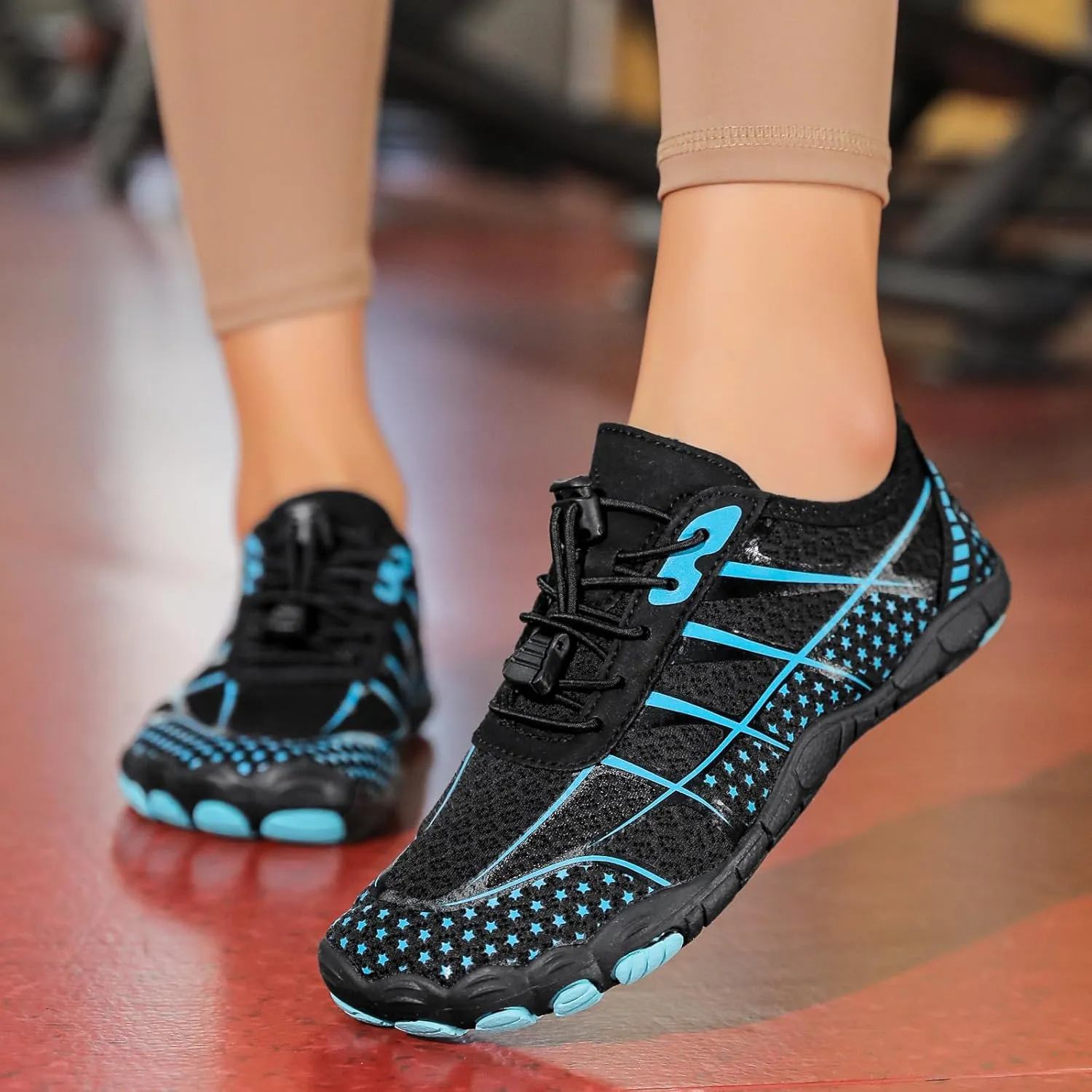 Hike Barefoot Shoes Womens Men Unisex Water Footwear Hiking Walking Running Sports Mens Minimalist Breathable Non-Slip Wide Toe Quick Dry Hiking Walking Athletic Breathable Anti-Slip Shoe